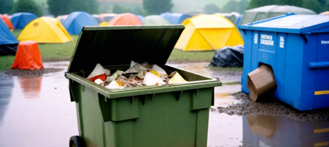 Skip hire for events: managing waste at festivals and gatherings blog banner
