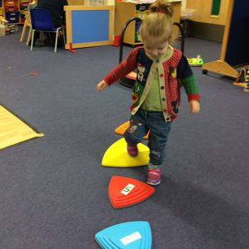 Child at Stepping Stones District Specialist Centre